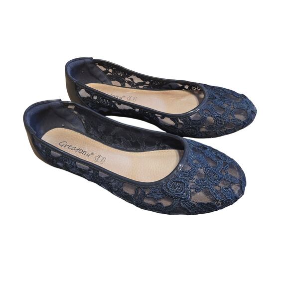 Greatonu 6 flats blue - Picture 1 of 11